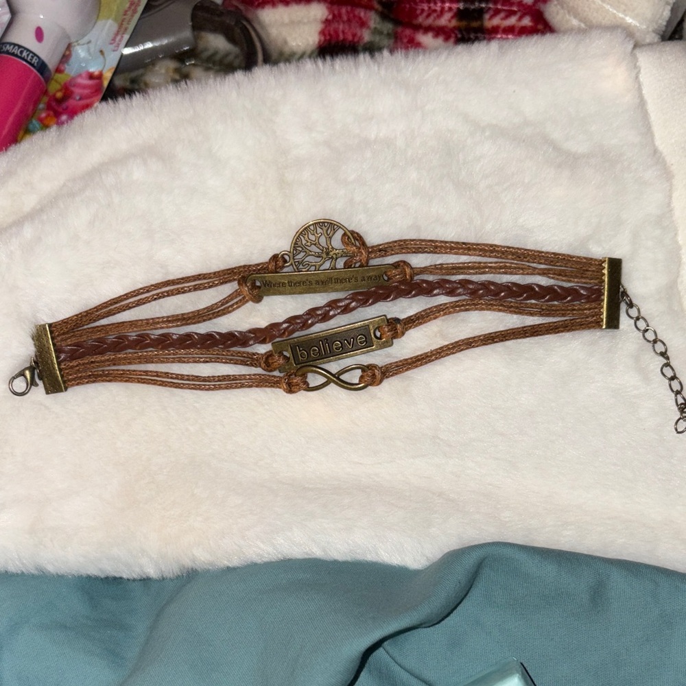 NWT Brown  Bracelet with Charms